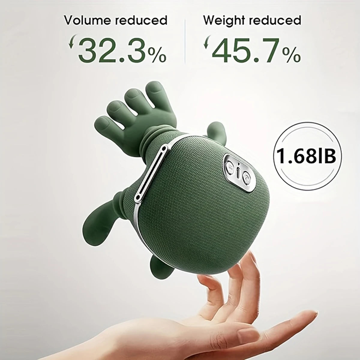 4D Bionic Finger Neck Shoulder Massager Wireless Neck Cervical Trapezius Kneading Massage Shawl Brushless Motor Neck masajeador