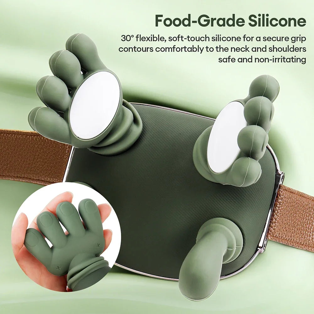 4D kneading and simulated hand massage, multi-functional massage device, portable electric massage instrument